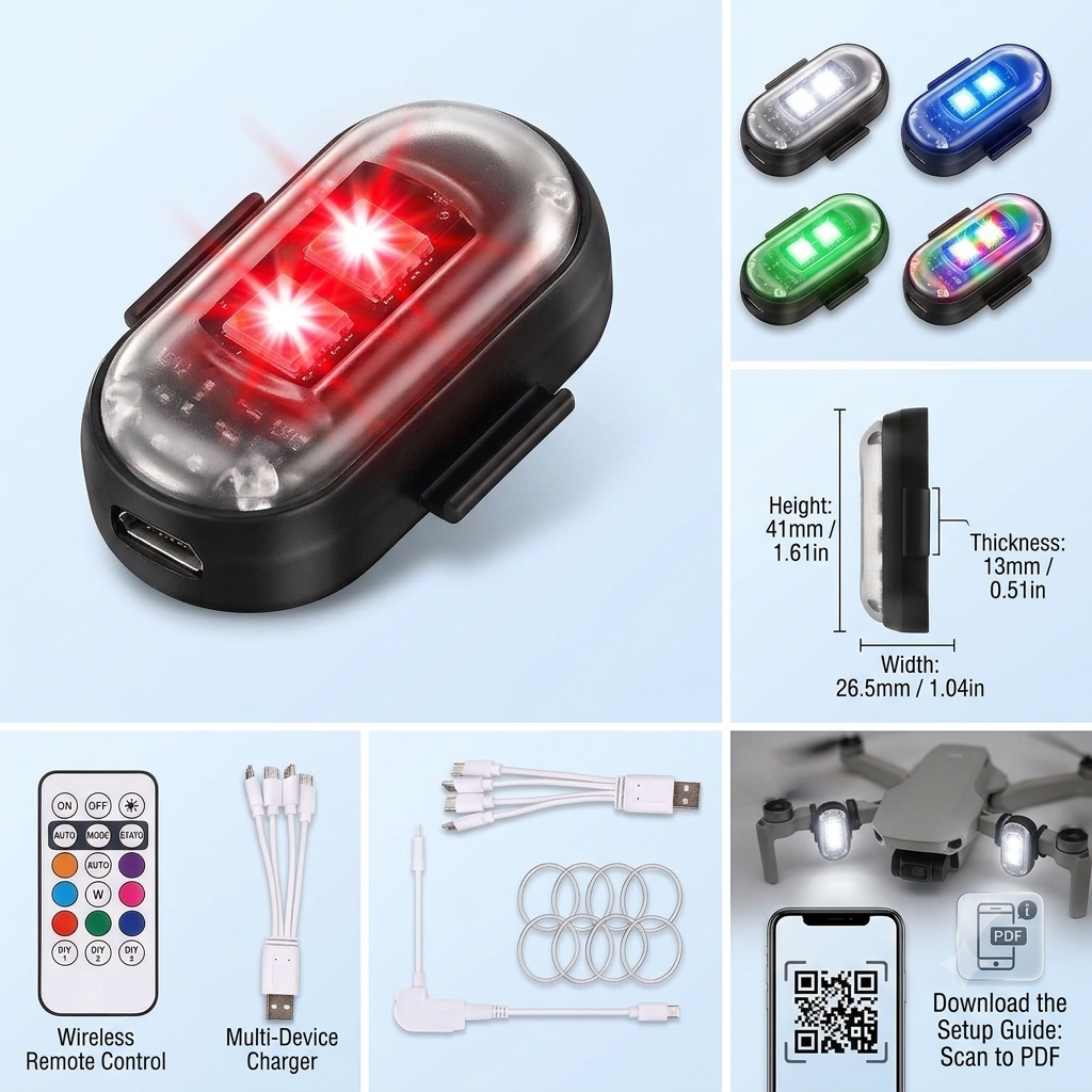 Wireless LED Strobe Light